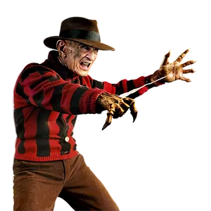 Freddy Krueger Attacking PNG Rkt PNG
