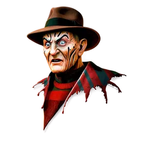 Freddy Krueger Fan Art PNG Hge61