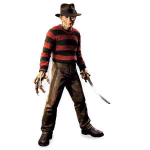 Freddy Krueger Horror PNG Rpn92