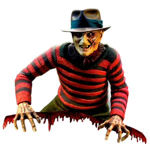 Freddy Krueger Horror Png Wop99 PNG image