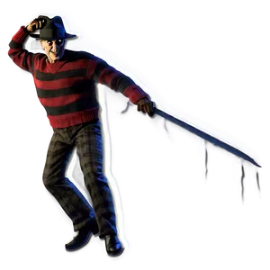 Freddy Krueger Shadow PNG 05232024