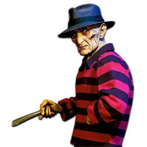 Freddy Krueger Stance PNG 45