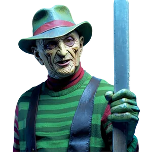 Freddy Krueger Standing PNG 05232024 PNG