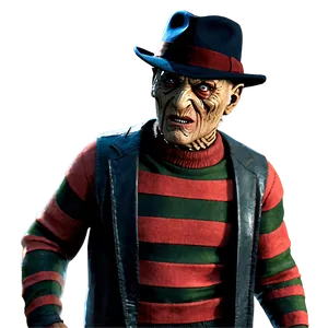 Freddy Krueger Standing PNG Ndf64 PNG