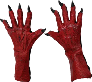 Freddy Krueger Style Clawed Gloves PNG image