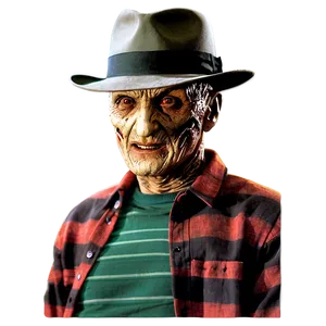 Freddy Krueger With Victims PNG 05232024 PNG