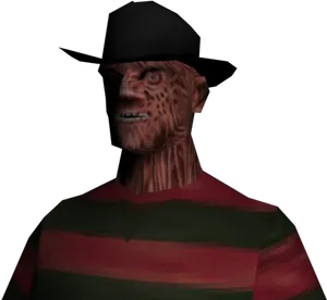 Freddy Krueger3 D Model