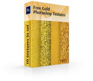 Free Gold Photoshop Textures Pack PNG image