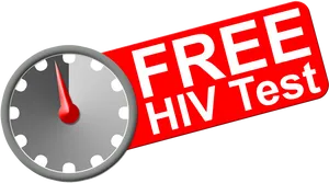Free H I V Test Sign PNG