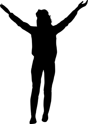Freedom Joy Silhouette PNG