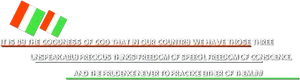 Freedomof Speech Irony Banner PNG image