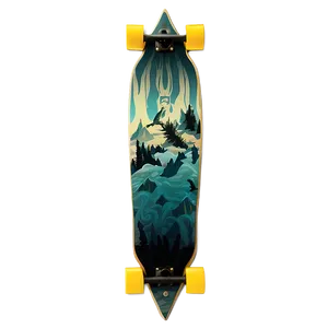 Freeride Longboard PNG 06272024
