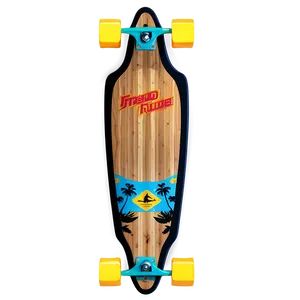 Freeride Longboard PNG Ljp