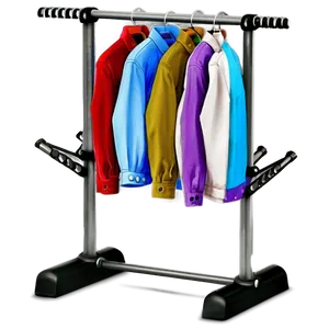 Freestanding Clothes Rack PNG 47