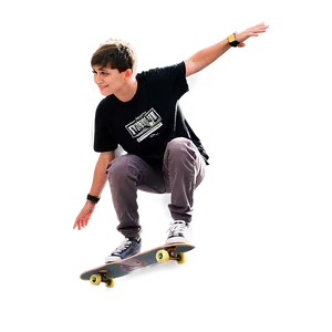 Freestyle Skateboarding Png 06242024 PNG image