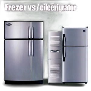 Freezer Vs Refrigerator Differences PNG 29