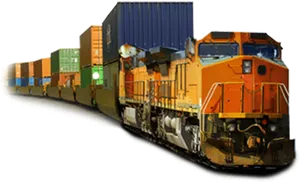 Freight Train Cargo Transportation