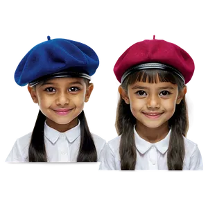 French Beret For Kids PNG 54