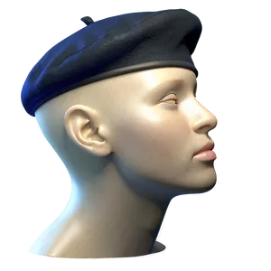 French Beret Side View Png 26 PNG image