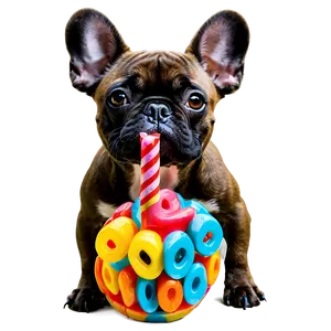 French Bulldog Birthday PNG 53 PNG