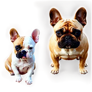 French Bulldog Family PNG 73 PNG