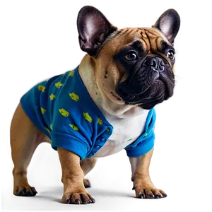 French Bulldog In Clothes PNG 1 PNG