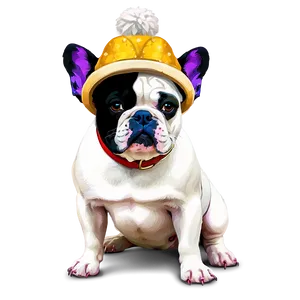 French Bulldog In Hat Png 06202024 PNG image