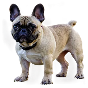 French Bulldog In Park PNG 73