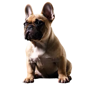 French Bulldog Puppy Sitting PNG 06202024 PNG