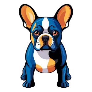 French Bulldog Vector PNG Gvm87 PNG