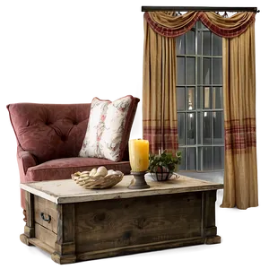 French Country Living Room Png 27 PNG image