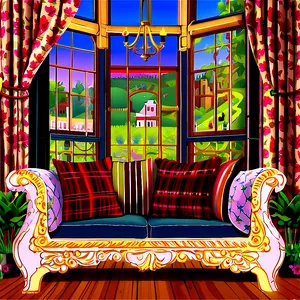 French Country Living Room Png 38 PNG image
