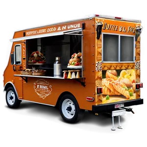 French Food Truck PNG 90
