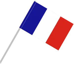 French National Flagon Pole PNG image