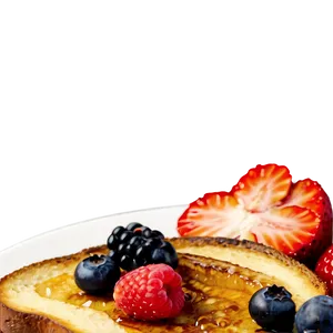 French Toast Plate PNG 05212024