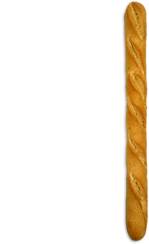 Fresh Baguette Isolatedon Teal Background PNG image