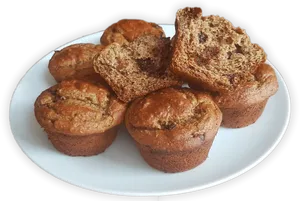 Fresh Baked Chocolate Chip Muffins.png PNG image