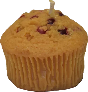 Fresh Baked Cranberry Muffin PNG image