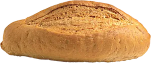 Fresh Baked Whole Wheat Bread Loaf PNG image