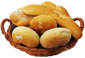 Fresh Breadin Wicker Basket