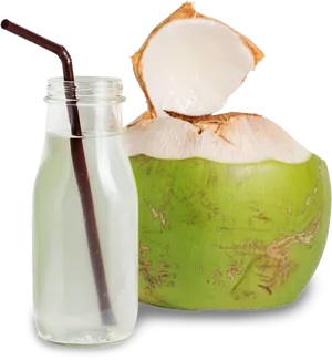 Fresh Coconut Waterand Green Coconut