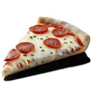Fresh Cut Pepperoni Pizza PNG 39