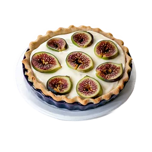 Fresh Fig Pie PNG 05232024