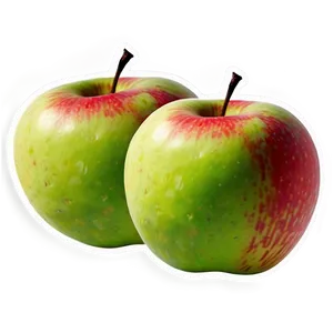 Fresh Fruit Apple Sticker Png Ail PNG image