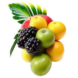 Fresh Fruit Assortment PNG 05212024