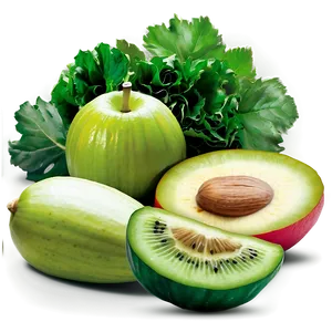 Fresh Fruits And Vegetables Picture PNG Wxq97