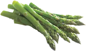 Fresh Green Asparagus Bunch.png PNG