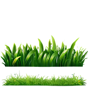 Fresh Green Cartoon Grass Png 06122024 PNG image