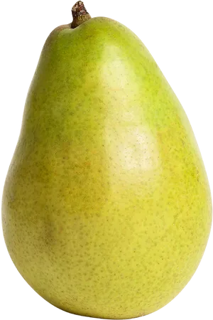 Fresh Green Pear Isolated PNG image