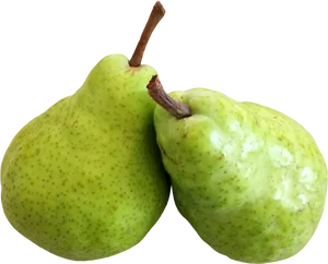 Fresh Green Pears PNG image